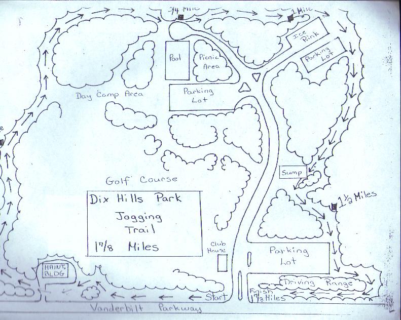 Dix Hills map