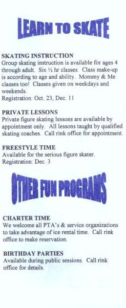 learn-to-skate programs